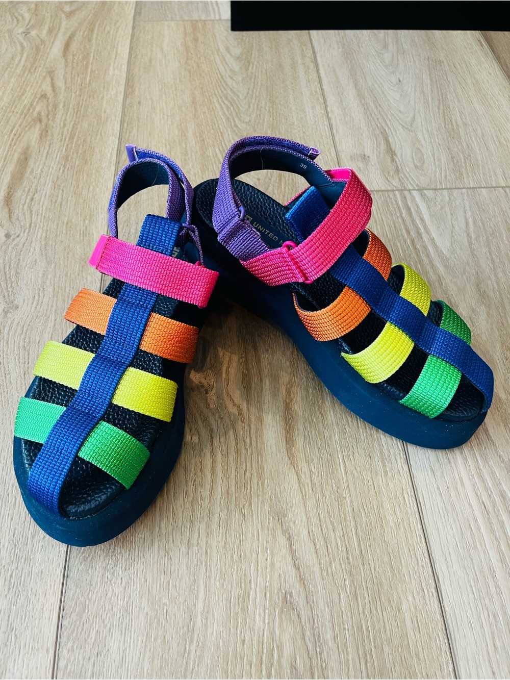 United Nude Roma Lo Rainbow Sandals